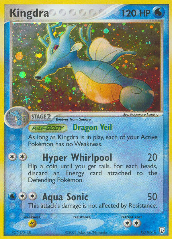 Team Rocket Returns Holo Kingdra #12/109